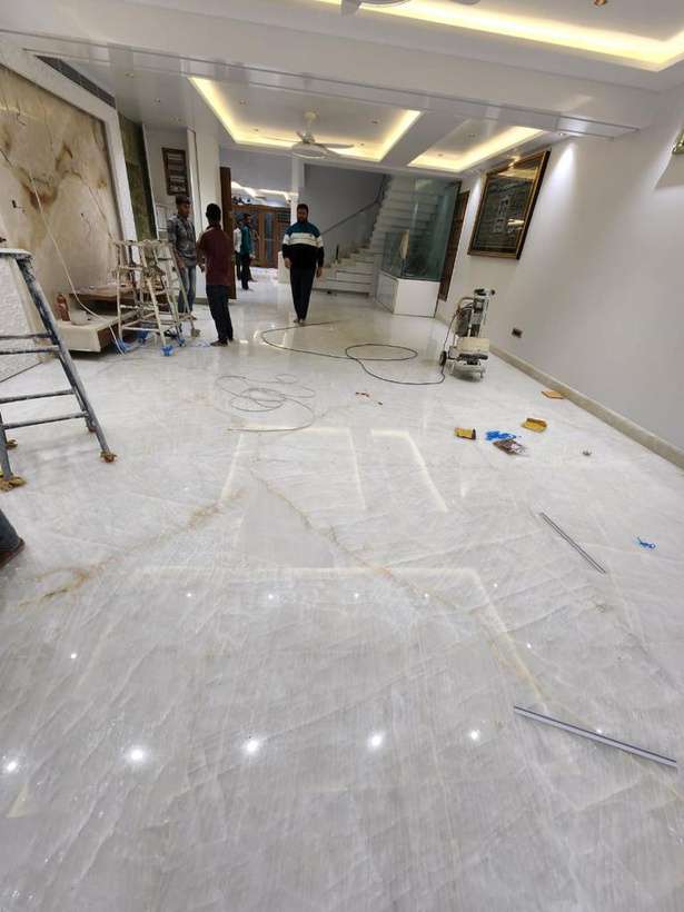 Marble Panel Feature Wall