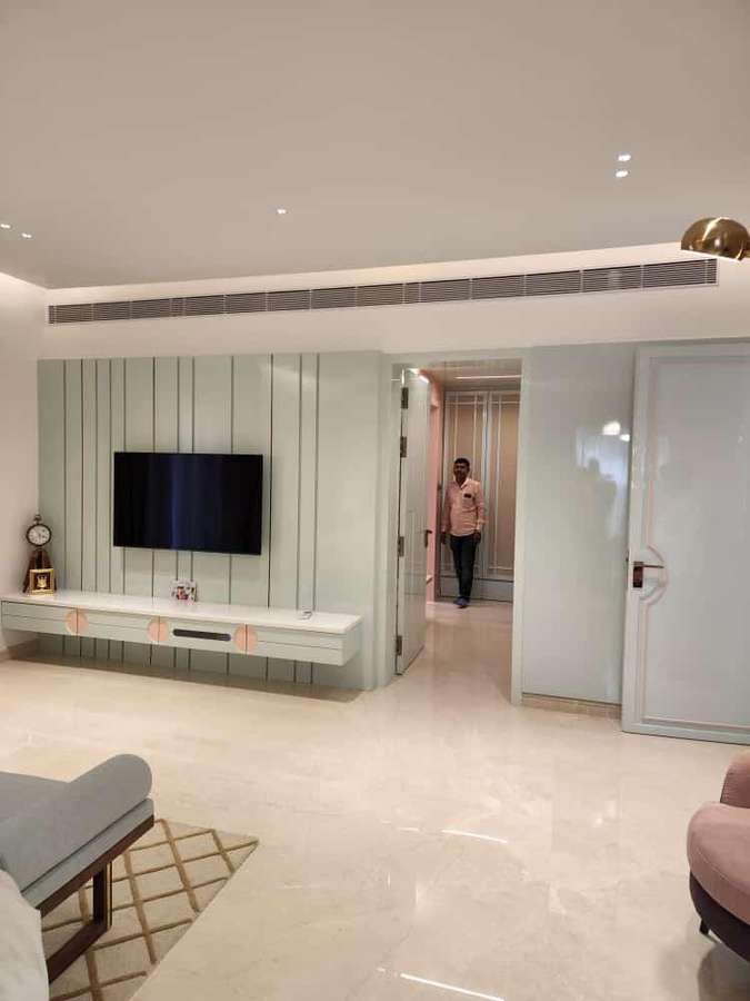 Sage Panel Living Room