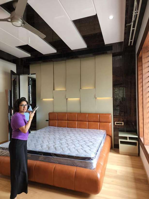Leather-Frame Bedroom